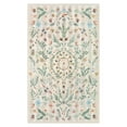 thumbnail image 5 of Wonnitar 3x5 Insect Washable Rugs for Entryway, Soft Khaki Boho Floral Bedroom Rug, Non Slip Indoor Throw Carpet for Bathroom Laundry Living Room, 5 of 9
