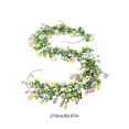 thumbnail image 2 of Easter Egg Eucalyptus Garland - Artificial Greenery Wall Hanging, Faux Vine with Decorative Eggs, Spring Holiday Party Decoration, Home Garden & Mantel Decor for Easter Celebrations, 83in, B, 2 of 5
