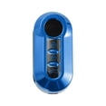 thumbnail image 1 of Funda de llave de coche de silicona TPU azul única para Fiat 500 - Funda de control remoto de 3 botones, 1 of 6