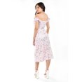 thumbnail image 3 of Vestido floreado con abertura Roman Fashion /Juvenil, 21251 (Rosa flores) rosa CH, 3 of 6