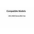 thumbnail image 4 of Movable Driver Left Side Quarter Window Quarter Glass Compatible with Toyota Sienna 2011-2020 Models, 4 of 5