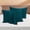Teal, variant on 500 Thread Count Egyptian Cotton Pinch Pleated Pillowcase with Envelope Closure – Luxury Soft & Breathable, King Size (20" x 40") Gold Solid