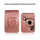 thumbnail image 5 of Soporte para cámara Irfora Tamaño compacto Cámara instantánea Bolsa de cuero PU con correa para el hombro Compatible con Fujifilm Fuji Instax mini LiPlay Irfora Soporte para cámara, 5 of 7