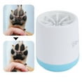 thumbnail image 3 of YAHHU Pet Dog Paw Cleaner Cup Portable Dirt Removal Foot Washer Accessory Blue, Efficient Mud Cleaning Tool For Pets Under 18cm Paw Circumference, Compact Size (3.9 inches / 10 cm Height) Grooming, 3 of 9