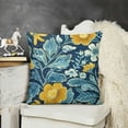 thumbnail image 2 of YINGXI  Throw Pillow Covers Floral Botanical Pillow Cases Art Vintage Decorative Cushion Covers for Sofa Couch 18x18in, 2 of 5