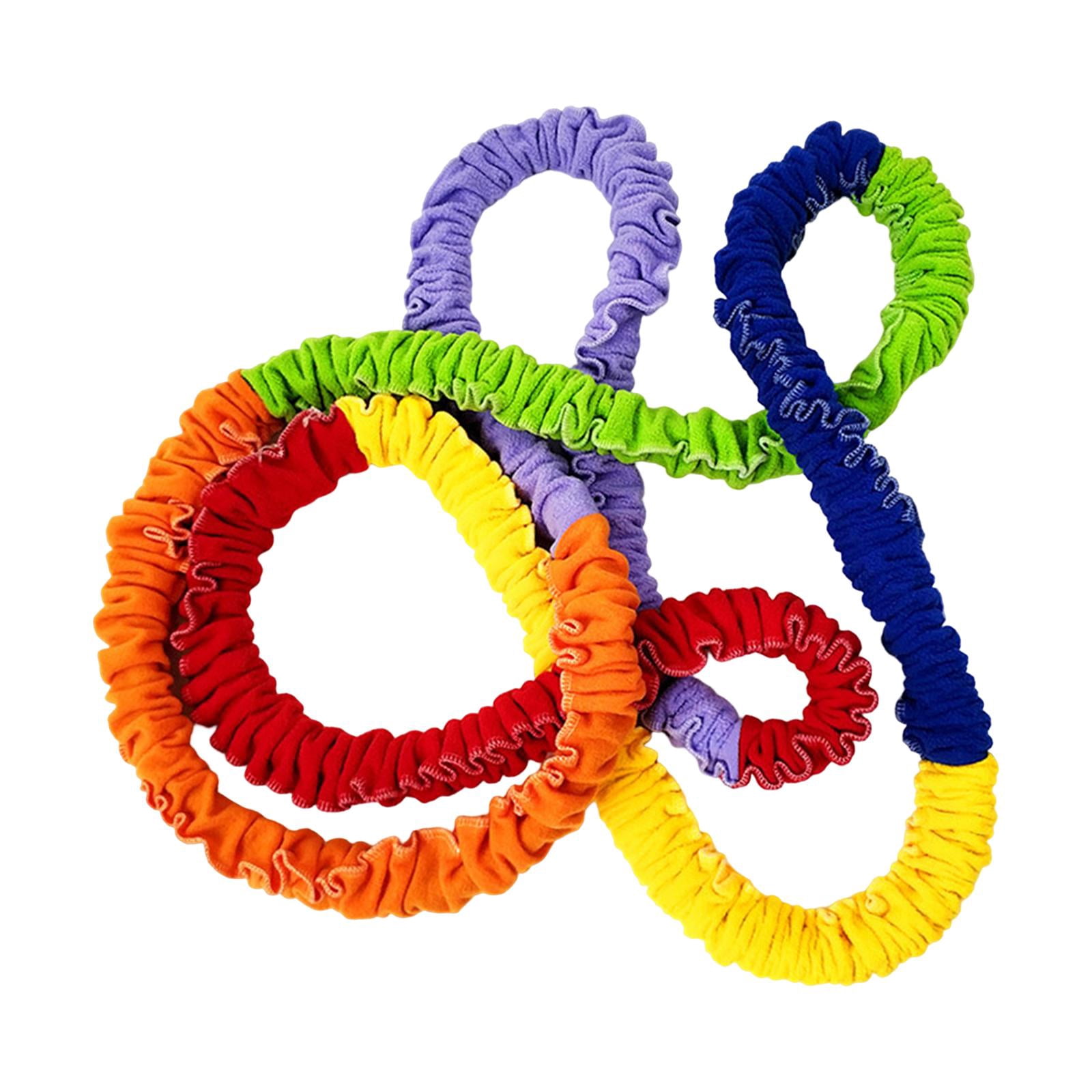 Cooperative Stretchy Band Resistance Band 10M Groupwork Exercise Band Loop Dynamic Movement for School Party Games Kids Child