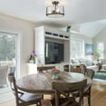 thumbnail image 3 of LNC 3-Light Modern Farmhosue Semi-Flush MOun with Glass Shade for Kitchen Island, 3 of 6