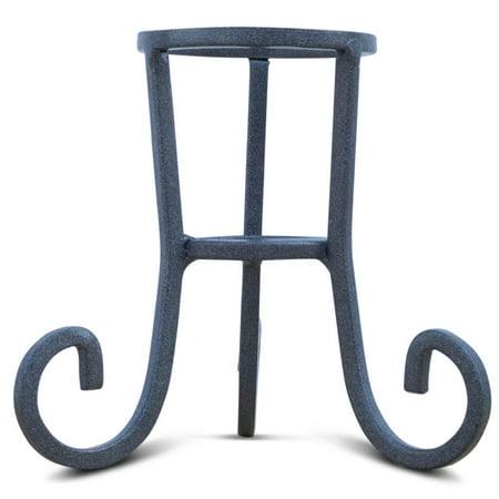 Black Wrought Iron Stand - Black Wrought Iron Metal Egg Stand Holder 4.25 Inches