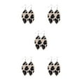 thumbnail image 1 of QualitChoice Leopard Print Earrings Body Decoration Water Drop Ear Dangles Birthday Gift Type 13 5Set, 1 of 6