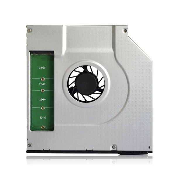 Adaptador de Soporte de Montaje YONGSHENG para Disco Duro HDD de 9,5 mm Soporte de Caja para Bahía de Unidad de 2,5
