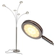 thumbnail image 1 of Brightech Orion 5 LED Lampadaire à Capteur Tactile Lumineux, Nickel, 1 of 7