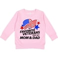 thumbnail image 2 of Inktastic My Favorite Veterans Are My Mom and Dad Toddler Sweatshirt, 2 of 4