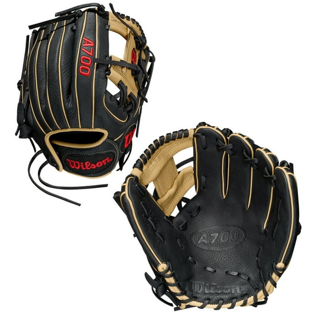 Wilson A700 11.5 In., Infield Baseball Glove and Mitts, Righthand
