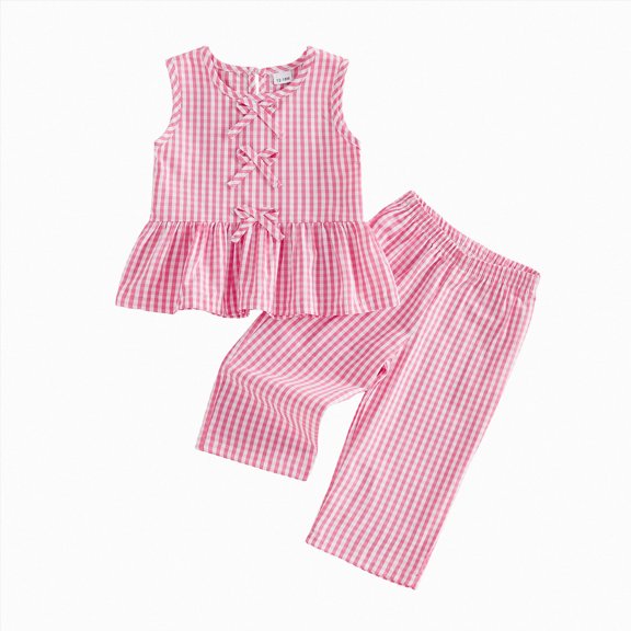 Girls 2 Piece Outfits Cotton T-Shirt and Shorts Set with Pockets Casual Wear 6-12 Months 12-24 Months 2t 3t 4t 5t 6t 7t 8t 9t Children 12-18 Months