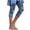 Navy, variant on SBYOJLPB Printed Women's Capri Leggings Yoga Pants Tight Yoga Style Casual Fashion Leggings Cropped Pants