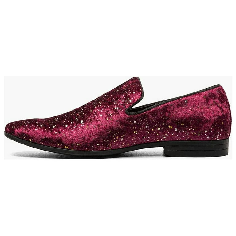 Burgundy sequin hotsell shoes