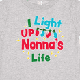 thumbnail image 3 of Inktastic Christmas I Light up Nonna's Life Boys or Girls Baby T-Shirt, 3 of 4