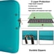 thumbnail image 3 of Funda para portátil Naukay de neopreno resistente al agua de 14 pulgadas, azul, 3 of 7