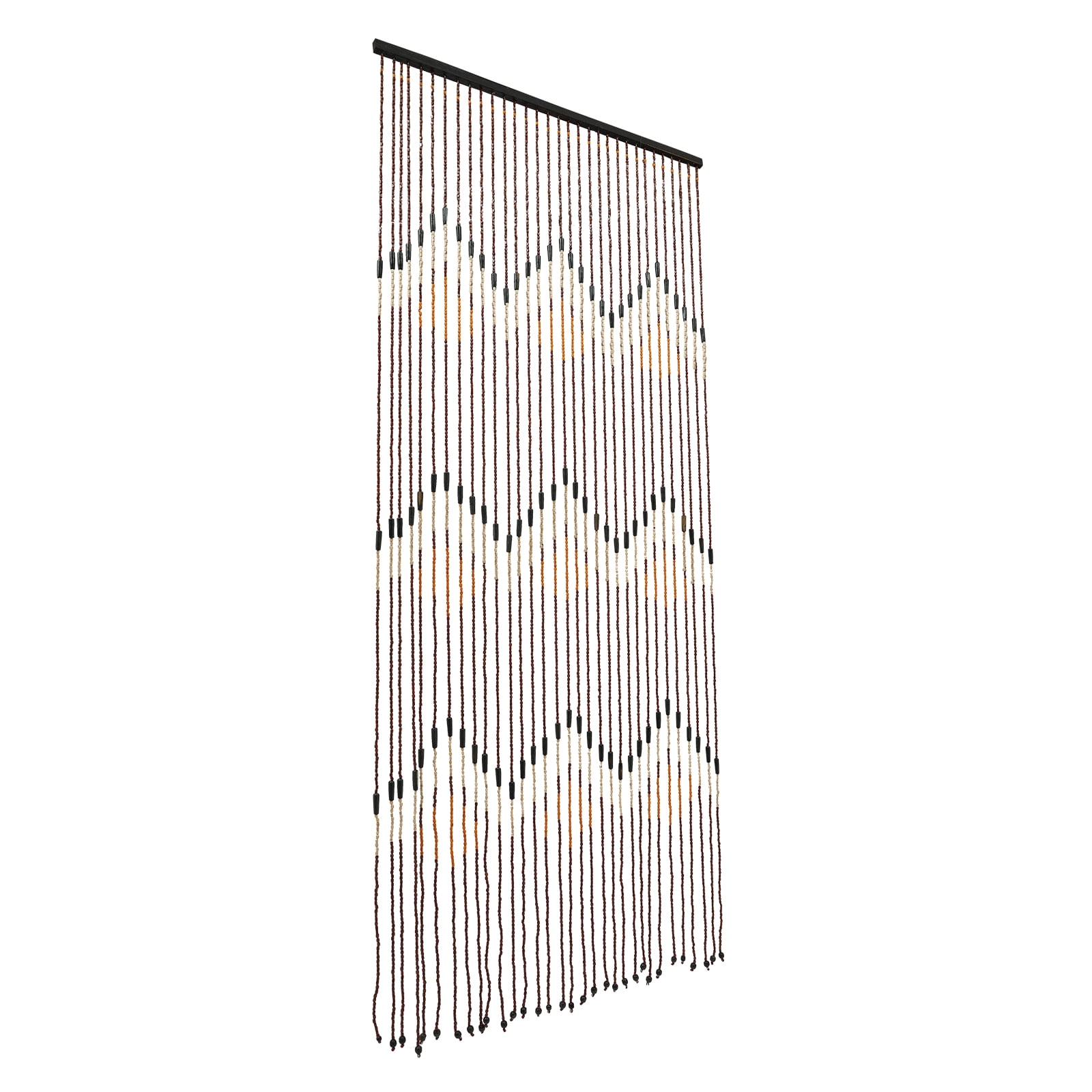 Door Beaded Curtain, Colorful Bamboo Wood Beaded Curtain, Handmade Doorway Bead String Curtain