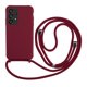 thumbnail image 4 of Funda blanda con cordón para Samsung Galaxy A54 A14 A13 A33 A53 A73 A12 A52 A32 A51 A71 S23 S22 S21 Plus Note 20 Ultra S20 FE, 4 of 4