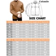 thumbnail image 4 of Colsmile Men's Cable Knit Crewneck Sweater, Casual Long Sleeve Pullover for Fall Winter, 4 of 7