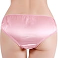 thumbnail image 7 of 100% Mulberry Silk Panties for Women, 22 Momme Pure Organic Silk Underwear, Bikini Panties, Real Organic Silk Brief Undies, 4 Packs, 7 of 7