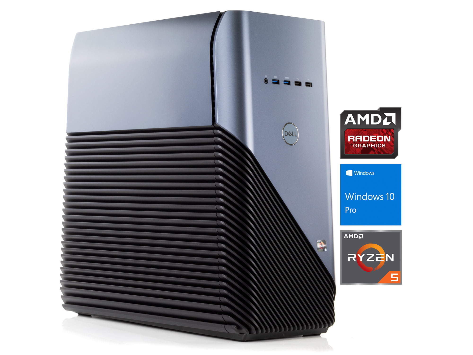 Dell Inspiron 5676 Desktop Amd Quad Core Ryzen 5 1400 Upto 34ghz