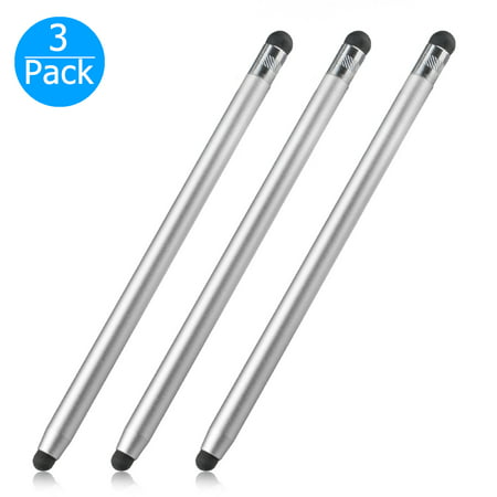 EEEKit Stylus Pen, 3-pack 2 in 1 Universal Stylus Touch Screen Pen for iPhone iPad Samsung Tablet Cell Phone PC Laptop, All Touch Screen Devices