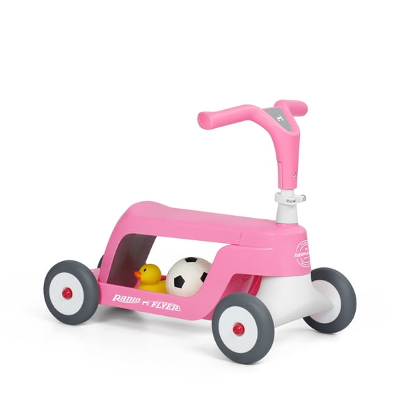 Radio Flyer Scoot 2 Scooter, Ride-on and Scooter, Pink