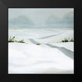 thumbnail image 2 of Popp, Grace 12x12 Black Modern Framed Museum Art Print Titled - Snowfield II, 2 of 5
