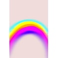 thumbnail image 2 of Treechild 23x32 White Modern Wood Framed Museum Art Print Titled - Space (Rainbow) No 5, 2 of 4