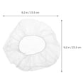 thumbnail image 4 of SHISUYAN 50 Pcs Filet à Cheveux Jetable Filet Bouffant avec Bande Élastique Bonnets Bouffants pour Femmes Hommes, 4 of 8