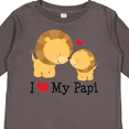 thumbnail image 4 of Inktastic I Love My Papi Childs Boys or Girls Long Sleeve Toddler T-Shirt, 4 of 5