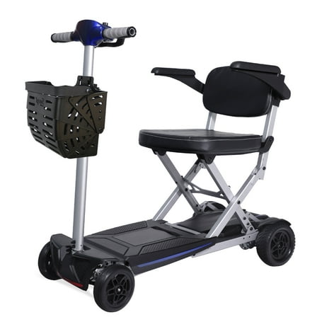 Powered Lightweight Manual Folding Mobility Scooter M2020 for Adults and Seniors.