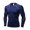 Navy, variant on Toptie Men's Long Sleeve Fitted Compression Shirt, Cool Dry Base Layer for Men-Navy-XL