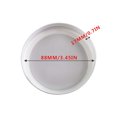 thumbnail image 2 of 24Pcs 86mm Split-Type Wide Mouth Jars Lids Storage Storage Lids; Storage Jar Caps; Jar Caps; Seal Caps with Sealing Rings Replacement Seal Cover, Golden, 2 of 6