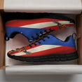 thumbnail image 3 of Puerto Rico American Flag Shoes for Men Women Running Shoes Lightweight Walking Sneakers Mesh Athletic Sport Shoes Black Size 7, 3 of 5