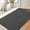 Black Gray, variant on PABUBE Doormat for Inside 17"x30", Door Rug for Entryway Indoor, Dirt Trapper, Non Slip Entryway Rugs Washable Welcome Mat for Inside, Absorbent Entry Mat Low-Profile Entry Rug Indoor Doormat, Khaki