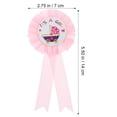 thumbnail image 4 of 10 piezas de regalos para papá, insignias para baby shower, regalos para fiesta de revelación de género, pin para recién nacido, mamá y niño, 4 of 5