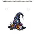 thumbnail image 2 of Sombrero de Bruja de Halloween para Colgar En La Ventana, de Acrílico | Diseño Único con Borde | Material Resistente | Fácil Instalación | para Uso Interior y Exterior | 20 X 19,3 X 0,2 Cm, 2 of 7