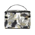 thumbnail image 3 of Yiaed Abstract Watercolor Print Makeup Bag Travel Cosmetic Bags for Women Girls Zipper Pouch Makeup Organizer, 3 of 4