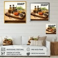 thumbnail image 4 of Designart "Fragrant Herb Ensemble in Green" Food & Beverage Wall Art - Traditional Green Spices Bedroom Canvas Wall Art, 4 of 6