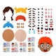 thumbnail image 3 of Juegos de caras de aprendizaje social y emocional para niños, preescolar Describir sentimientos, aprender sobre emociones Hacer juegos de pegatinas de Hugo Aprendizaje socioemocional, 3 of 7