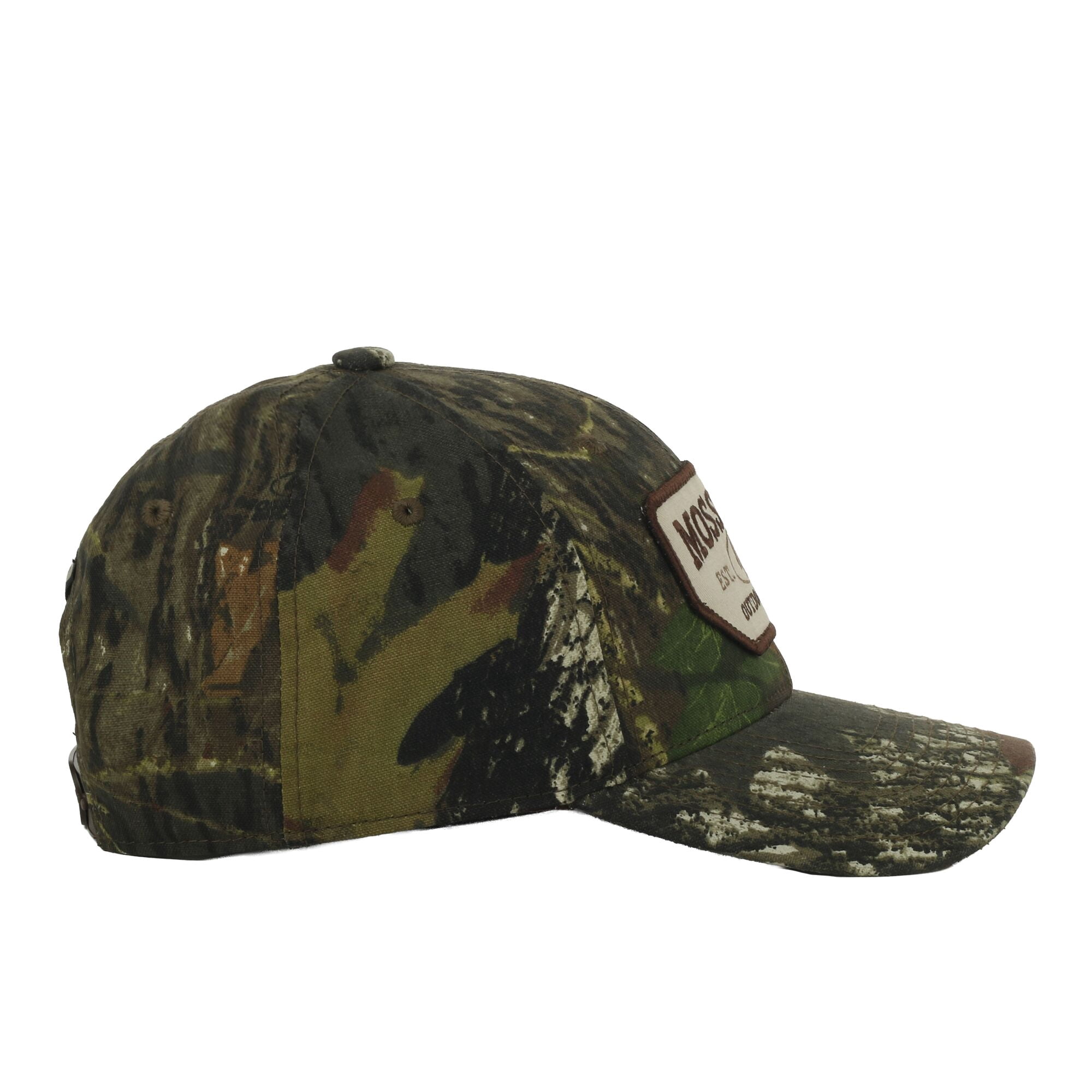 Mossy Oak® New Break-Up Camo Hunting Cap – Full Fabric, Scout Patch, Snapback, One Size