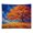 Red Flame Abstract, variant on Three Kings Adoration Magi Wall Tapestry Decorative, Aesthetic Fabric Wall Hanging Art for Bedroom Living Room Dorm, Durable & Lightweight Wall Decor with Hanging Kit 60"×90"