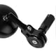 thumbnail image 3 of Pair Motorcycle Rearview Mirror Round Retro 22mm Screw Universal Fit for Street Bikes Chopper Cruiser, 3 of 5