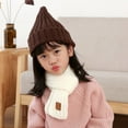 thumbnail image 6 of Kids Scarf Winter Knitted Kids Scarves Solid Color Neck Warmer for Children, 6 of 8