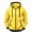 Yellow, variant on HOMADLES Men's Long Sleeve Hoodie Winter Thicken Full Zipper Hooded Sweatshirts Drawstring Solid Color Casual Jacket Sky Blue Size S