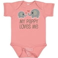 thumbnail image 3 of Inktastic My Pappy Grandpa Loves Me Boys or Girls Baby Bodysuit, 3 of 5