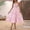 Pink, variant on Wedding Guest Summer Dresses for Women 2026 Corset Maxi Sleeveless Ruffle Floral Beach Green Smocked Strapped Swing Tiered A-Line Sundress L
